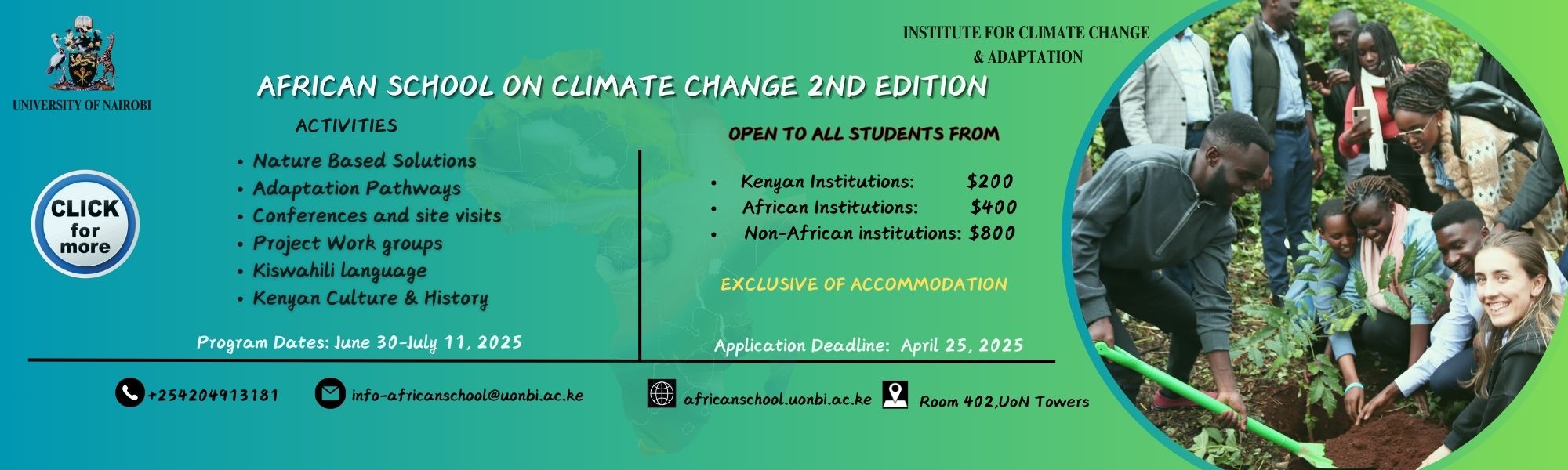 African School on Climate Change Adaptation 2025