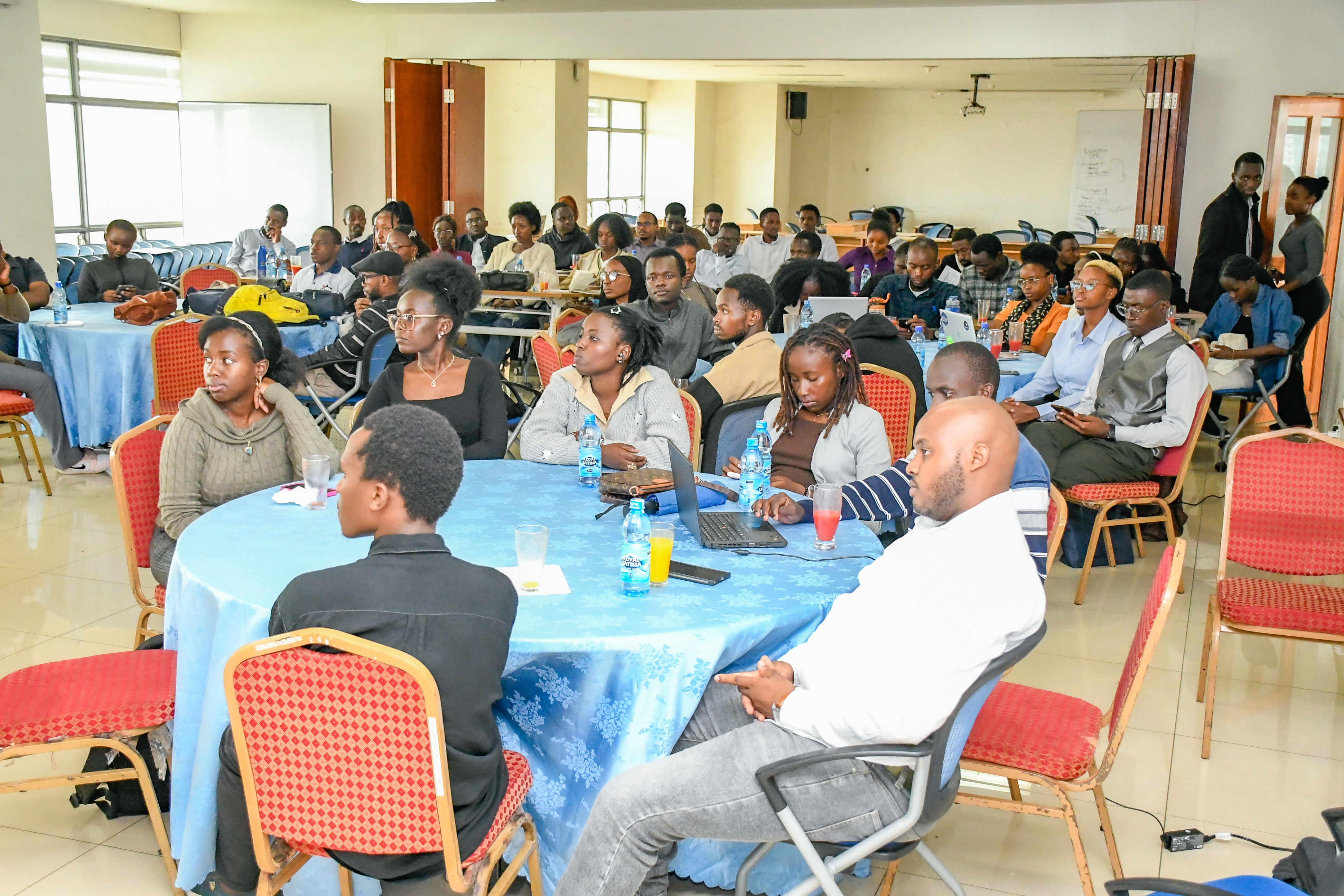 Company Series finalists follow the closing ceremony