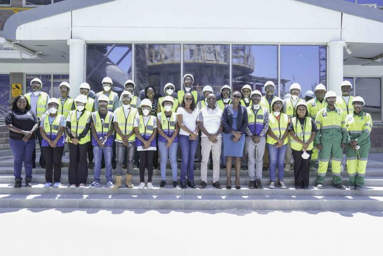 Company Series field visit to Bamburi Cement.
