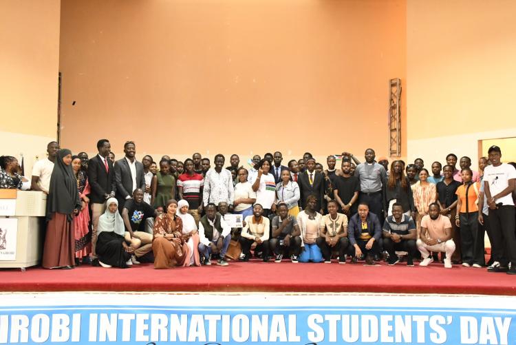 Group photo of the cultural day participants.
