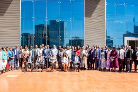 Participants of the Enhancing Doctoral Research and Grant Funding workshop.