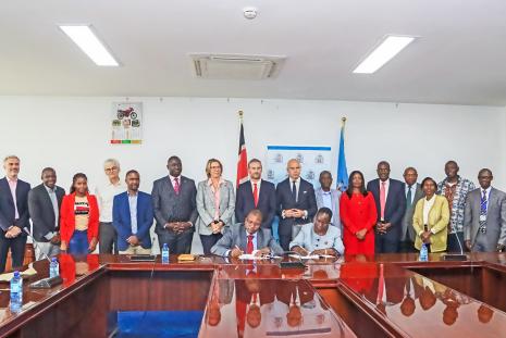 Signing of the Engineering and Science Complex Architectural Design Project