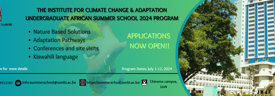 The African Summer School on Climate Change 2024