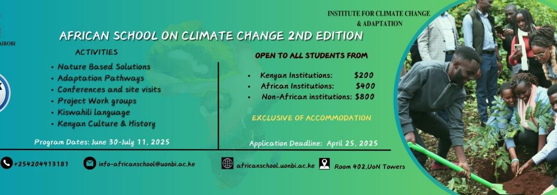 African School on Climate Change Adaptation 2025