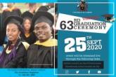 63rd virtual graduation ceremony