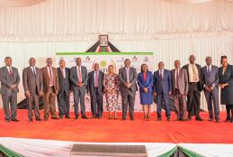 HE the First Lady with UoN Management