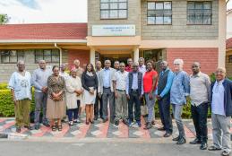 Members of the ESC Research Pillar during their retreat in Naivasha