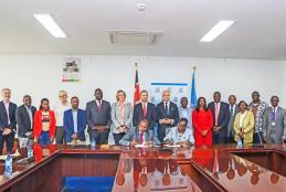 Signing of the Engineering and Science Complex Architectural Design Project